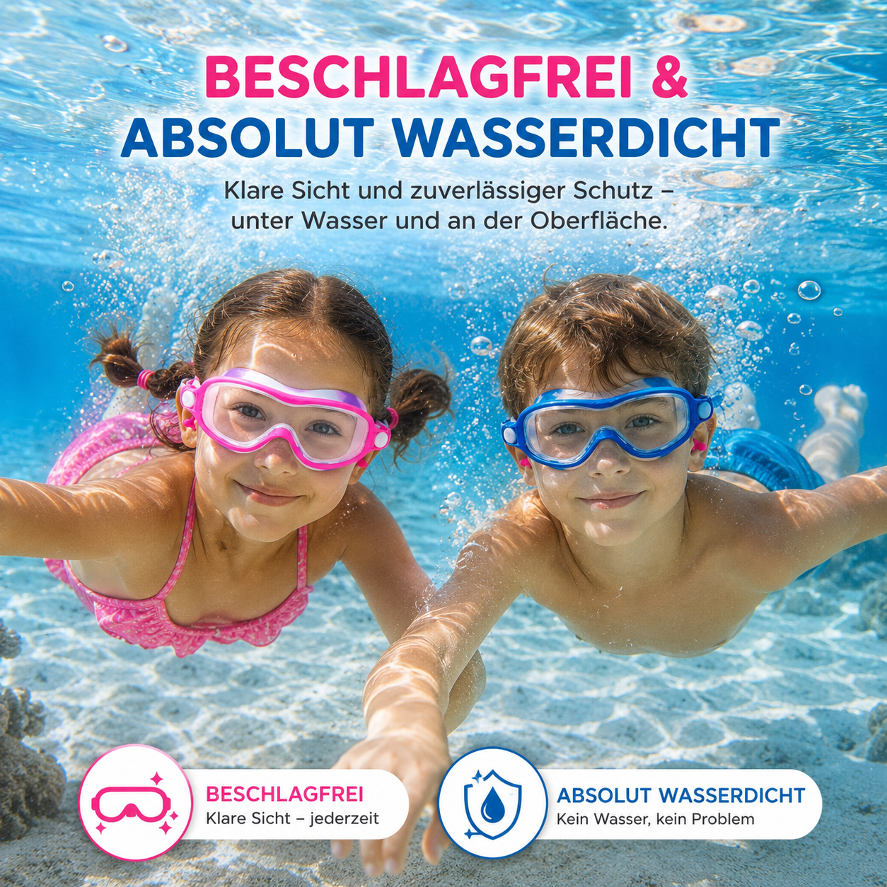 AQUAKLICK Schwimmbrille
