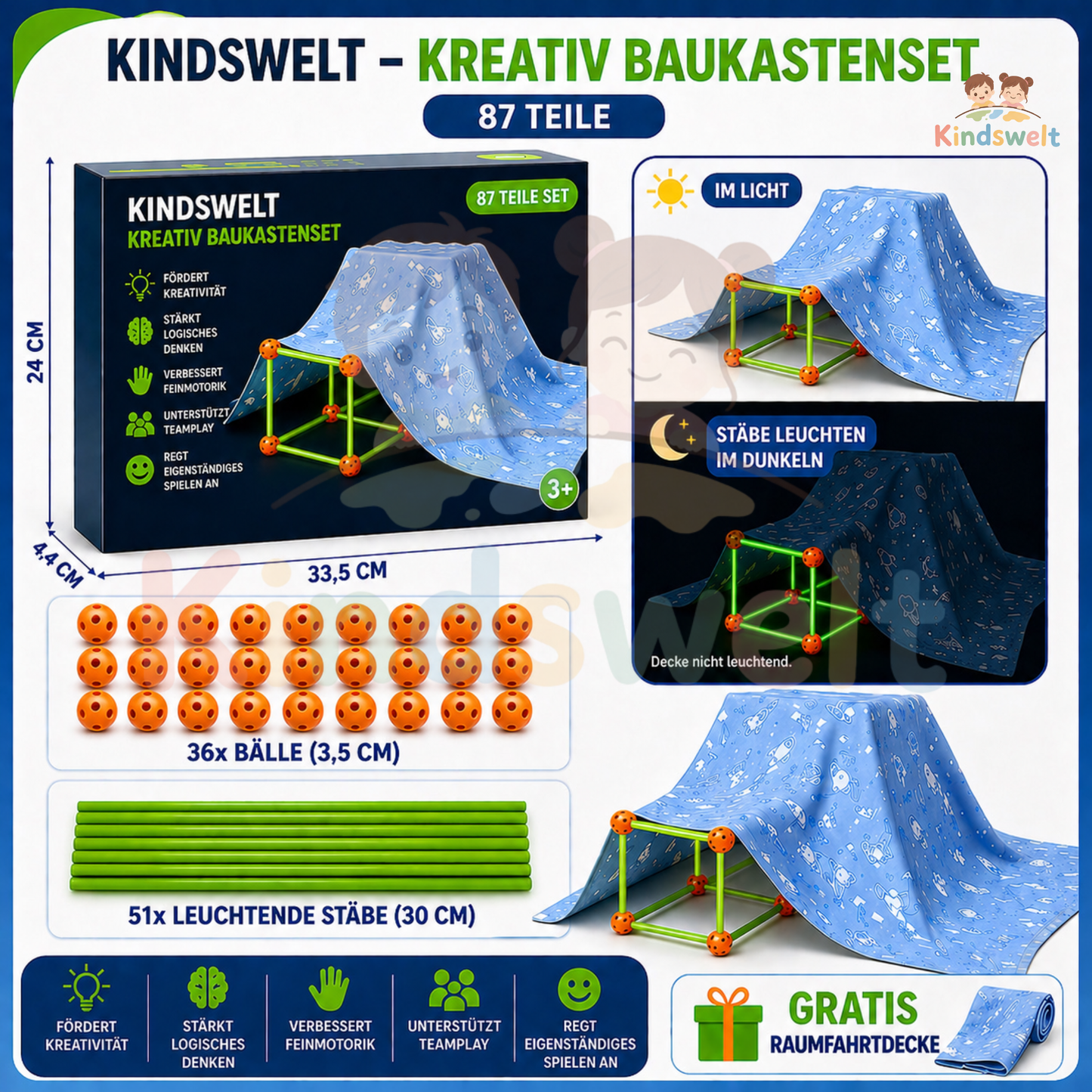 Kreativ-Baukastenset